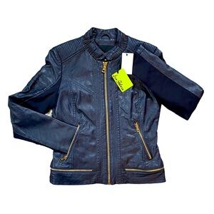 NWT Sam Edelman Vegan Faux Leather Jacket